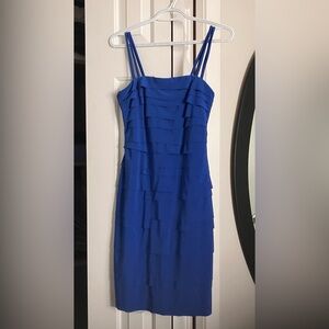 Joseph Ribkoff Size 2 Blue Dress